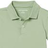 Amazon Essentials Boys' Short-Sleeve Active Performance Polo Shirts, Pack of 2, Black/Olive, XX-Large view 3