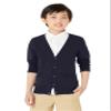 Amazon Essentials Unisex Toddlers' Uniform Cotton Cardigan Sweaters, Pack of 2, Navy, 2T view 3