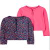 Simple Joys by Carter's Baby and Toddler Girls' 2-Pack Zip Rashguards view 1