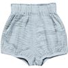 Newborn Baby 1Pack Shorts Cotton Linen Shorts Bloomer Cute Stripe Dot Plaid Triangle Shorts Bloomers Loose Harem Shorts (1pcs Blue,2T / 3T,2 Years,3 Years) view 1