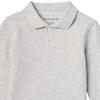 Amazon Essentials Boys' Long-Sleeve Pique Polo Shirts, Pack of 5, Grey Heather, Small view 2