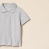 Amazon Essentials Boys' Uniform Short-Sleeve Pique Polo Shirts, 5-Pack Heather Grey, 2T view 3