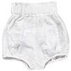 Newborn Baby 1Pack Shorts Cotton Linen Shorts Bloomer Cute Stripe Dot Plaid Triangle Shorts Bloomers Loose Harem Shorts (1pcs White,2T / 3T,2 Years,3 Years) view 1