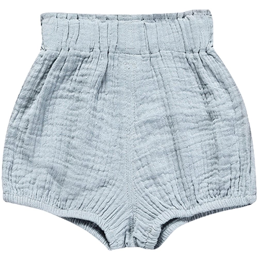 Newborn Baby 1Pack Shorts Cotton Linen Shorts Bloomer Cute Stripe Dot Plaid Triangle Shorts Bloomers Loose Harem Shorts (1pcs Blue,5T / 6T,5 Years,6 Years)