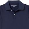 Amazon Essentials Boys' Short-Sleeve Active Performance Polo Shirts, Pack of 2, Navy, Large view 2