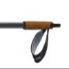 Fischer Adult Skiing Fitness Durable Lightweight Aluminum w/Cork Grip High-Performance Diamond ALC Grey/Asphalt Nordic Ski Poles, 145 cm view 3