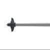 Fischer Adult Skiing Fitness Durable Lightweight Aluminum w/Cork Grip High-Performance Diamond ALC Grey/Asphalt Nordic Ski Poles, 145 cm view 4