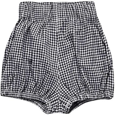 Newborn Baby 1Pack Shorts Cotton Linen Shorts Bloomer Cute Stripe Dot Plaid Triangle Shorts Bloomers Loose Harem Shorts (1pcs Plaid,3T / 4T,3 Years,4 Years)