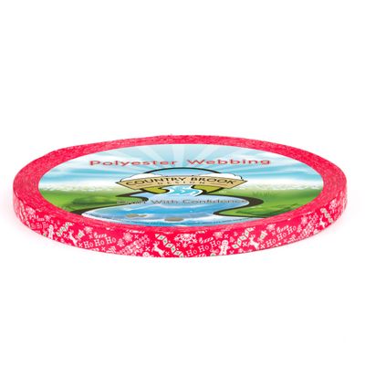 Country Brook Design - Ho Ho Ho Photo Quality Polyester (1/2 Inch, 50 Yards)