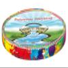 Country Brook Design - Paint Splatter Reflective Polyester Webbing (5/8 Inch, 50 Yards) view 1