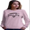 Go All Out 3X-Large Classic Pink Adult Game Day Football Sweatshirt Crewneck view 2