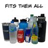 BiKase BEV Wrap: Bike Water Bottle Holder | Universal Insulated eBike Cup Holder | Removable Non-Slip Hook&Loop Fasteners and Adjustable Strap | Handlebar Compatible Fits Nalgene to Yeti view 4