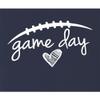 Go All Out Medium Navy Adult Game Day Football Sweatshirt Crewneck view 4