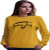 Go All Out 3X-Large Gold Adult Game Day Football Sweatshirt Crewneck view 2