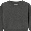 Amazon Essentials Boys' Cotton Uniform Crewneck Pullover Sweater, Charcoal Heather, X-Large view 2