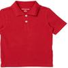 Amazon Essentials Boys' Uniform Short-Sleeve Pique Polo Shirts, 5-Pack Red, XX-Large view 3