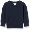 Amazon Essentials Boys' Uniform Cotton V-Neck Sweater, Navy, XX-Large view 1