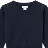 Amazon Essentials Boys' Uniform Cotton V-Neck Sweater, Navy, XX-Large view 2