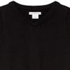 Amazon Essentials Boys' School Uniform Cotton V-Neck Sweater Vest, Pack of 2, Black, Large view 2