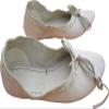 Allbeststuff Medieval Leather Female Flats Natural Leather Women Medieval Flat Footwear Renaissance Shoes ABS (Natural Leather, 4) view 2
