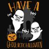 Star Wars Trooper Ghosts Goulactic Halloween Juniors Racerback Tank, Black, X-Large view 3