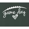 Go All Out Large Forest Green Adult Game Day Football Sweatshirt Crewneck view 4