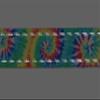 Country Brook Design - Classic Tie Dye Reflective Polyester Webbing (5/8 Inch, 50 Yards) view 3