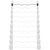 Philosophy Gym Rubber Fixed Barbell, 20 LB Pre-Loaded Weight EZ Curl Bar for Strength Training & Weightlifting view 2