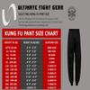 UFG Ultimate - Kung Fu Pant Cotton Polyester Blended Less Wrinkle Tailored Fitting (US, Numeric, 8, Regular, Regular, Black) view 4