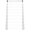 Philosophy Gym Rubber Fixed Barbell, 10 LB Pre-Loaded Weight Straight Bar for Strength Training & Weightlifting view 2