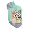 Bluey Kids No Show Socks, Blue, Small view 4