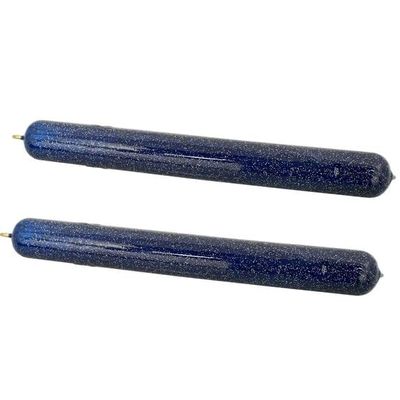 MagBay Lures Deep Drop Weights - Offshore Fishing (Blue Vinyl, 5lb (2pcs))