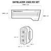 Blackburn Dayblazer Front and Rear Bike Light Set (1500 Lumens Front, 65 Lumens Rear) view 3