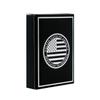 Military Gift Shop Black American Flag Playing Cards - Foil Stamped Patriotic Design - Premium Quality - American Flag Gifts | Flag B&S Playing Cards view 4