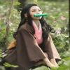 RAINDEWLL Nezuko Cosplay Bamboo Anime Cosplay Accessories Props Green view 3