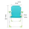 BBZY Ultra-Light Camping Chair,High-Back Folding Chair,Portable Chair,Suitable for Garden Barbecue,Camping,Picnic,Fishing (Color : A) view 3