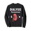 Dialysis Tech CCHT Kawaii Kidney Hemodialysis Technician Sweatshirt view 1