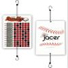 Jacer Products Line Up Board for Baseball Softball | Athlete Tough Aluminum Board | Reliable Hook and Loop Positions That Won't Get Lost | Includes Twelve Name Plates for All Players on The Team view 1