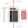 Jacer Products Line Up Board for Baseball Softball | Athlete Tough Aluminum Board | Reliable Hook and Loop Positions That Won't Get Lost | Includes Twelve Name Plates for All Players on The Team view 4