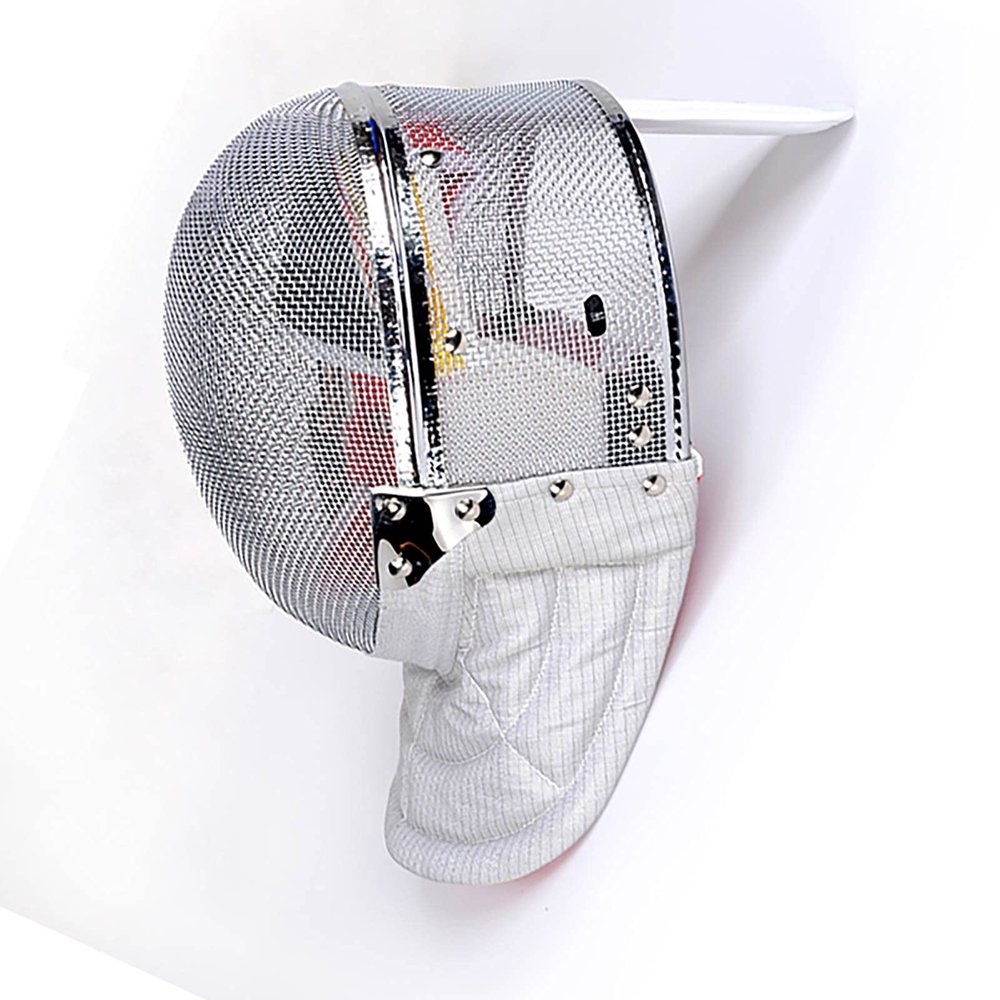 DLGF Fencing Sabre Mask, CFA 1600N Certified National Grade, Fencing Mask, Helmet, Fencing Protective Gear