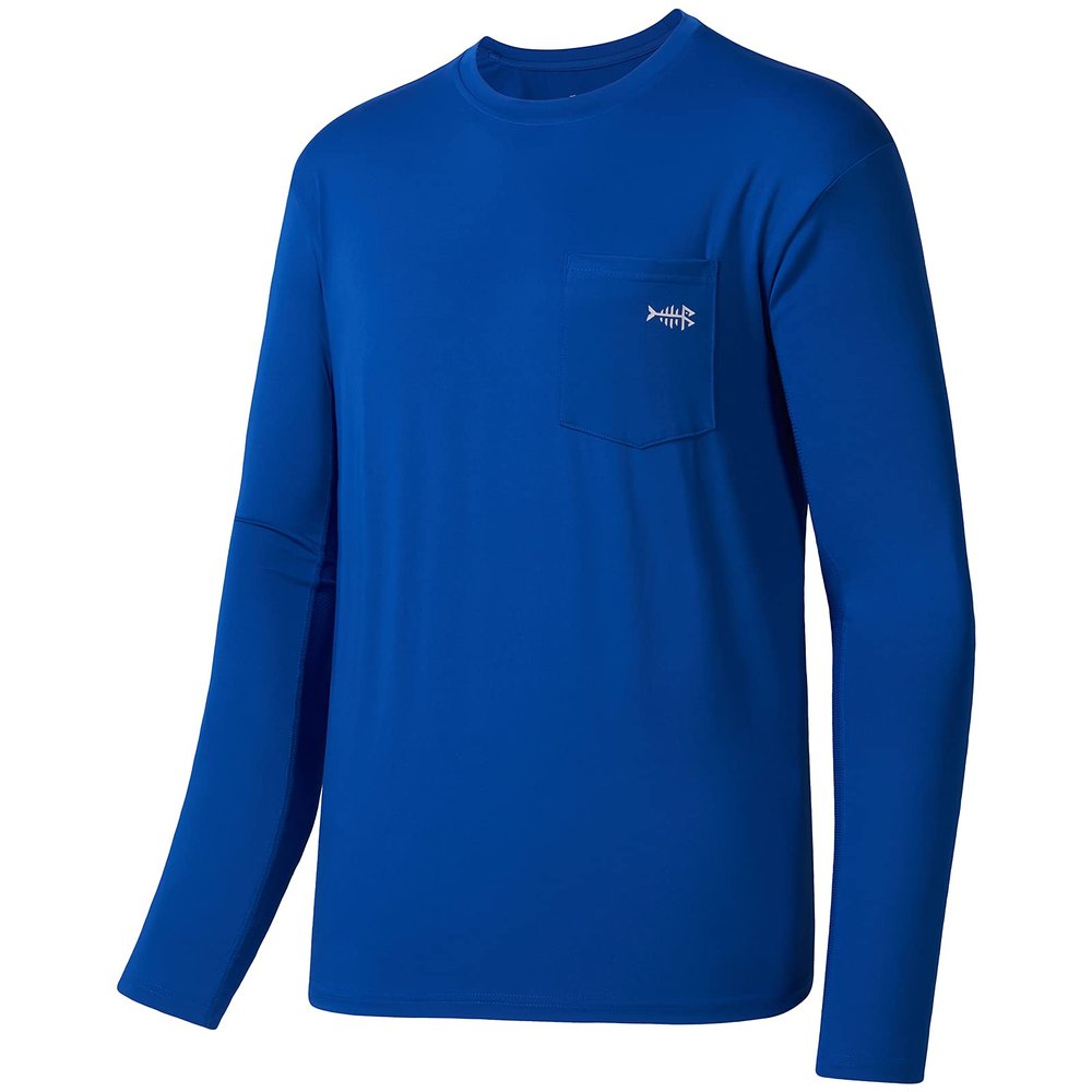 BASSDASH Mens UPF 50+ Performance Long Sleeve T-Shirt UV Sun Protection Fishing Hiking Sports Shirts