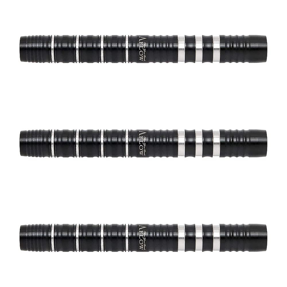 DYNASTY A-FLOW BLACK LINE Coating Type EDDIE 1.1 BLACK Eddie 1.1 Black 2BA Edward Shoji Fowls Player Model Darts Barrel Dart Set