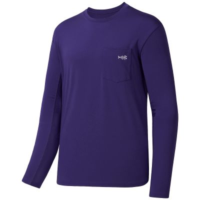 BASSDASH Mens UPF 50+ Performance Long Sleeve T-Shirt UV Sun Protection Fishing Hiking Sports Shirts
