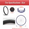 Catazer Bicycle Solid Tire 20 Inch 20x1.50 Tires Anti-Slip Black Tires Bike Tires Riding BMX Bike Kids' Bike Tire 20x1.50 view 3