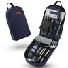 Camping Cookware Storage Bag - Camping Cooking Utensils Set Bag Camping Tool Portable Storage Bag Suitable for Knife, Fork, Spoon, Chopping Board, Chef's Knife,Kitchenware Storage view 4