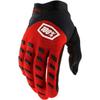 100% AIRMATIC Glove - Red/Black - MD view 1