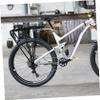 Mountain Bike Cargo Rack Aluminum Alloy Bike Rear Seat Storage Rack Heavy Duty view 3