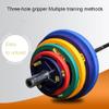 YKHB Standard 2 Inch Weight Plates,Fitness Barbell Plate,Color Grip Plate,Used for Weight Training,Various Sizes (Size : 2.5kg/5.5lbs1) view 4