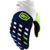 100% AIRMATIC Glove - Navy/White - MD view 1