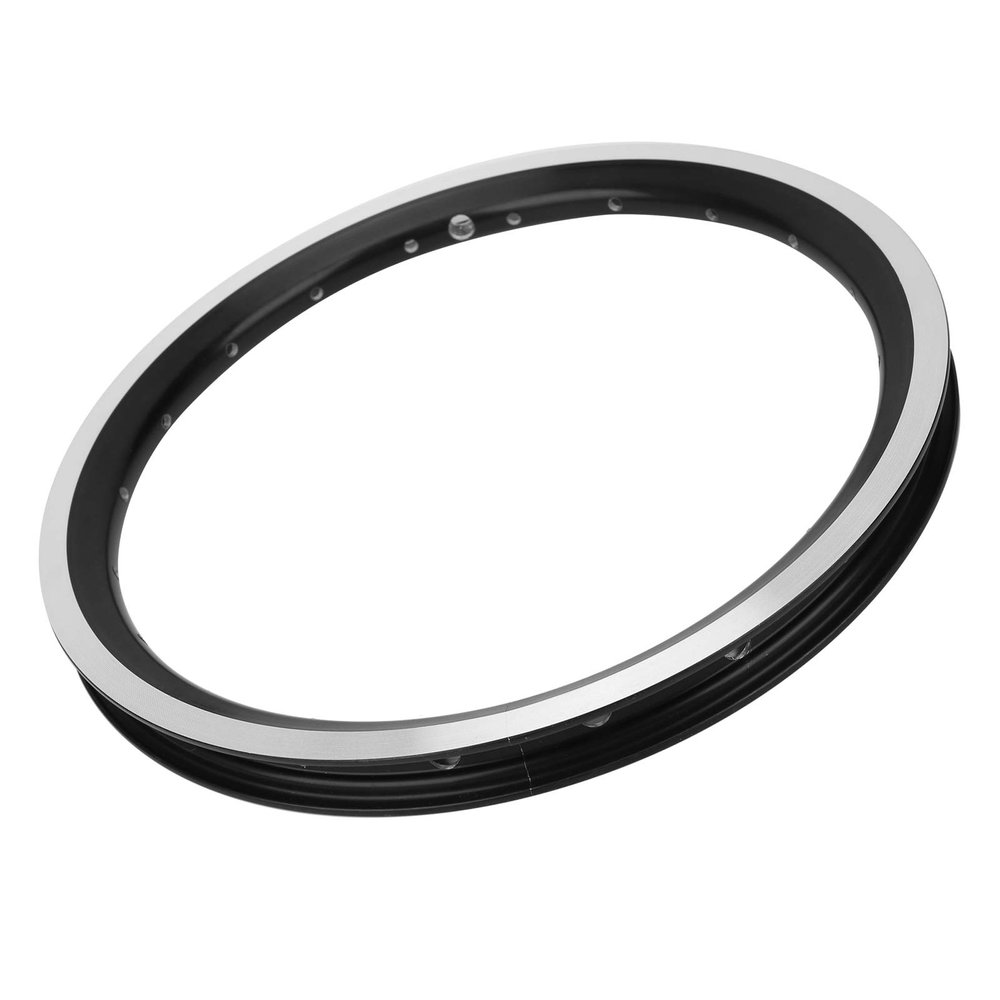 Dilwe Bicycle Rims, Aluminum Alloy 20 Hole Bicycle Rims for Mountain Folding Bicycle 14x1.5in and 14x1.75in Tire Bike Wheel Rim Bike Accessories
